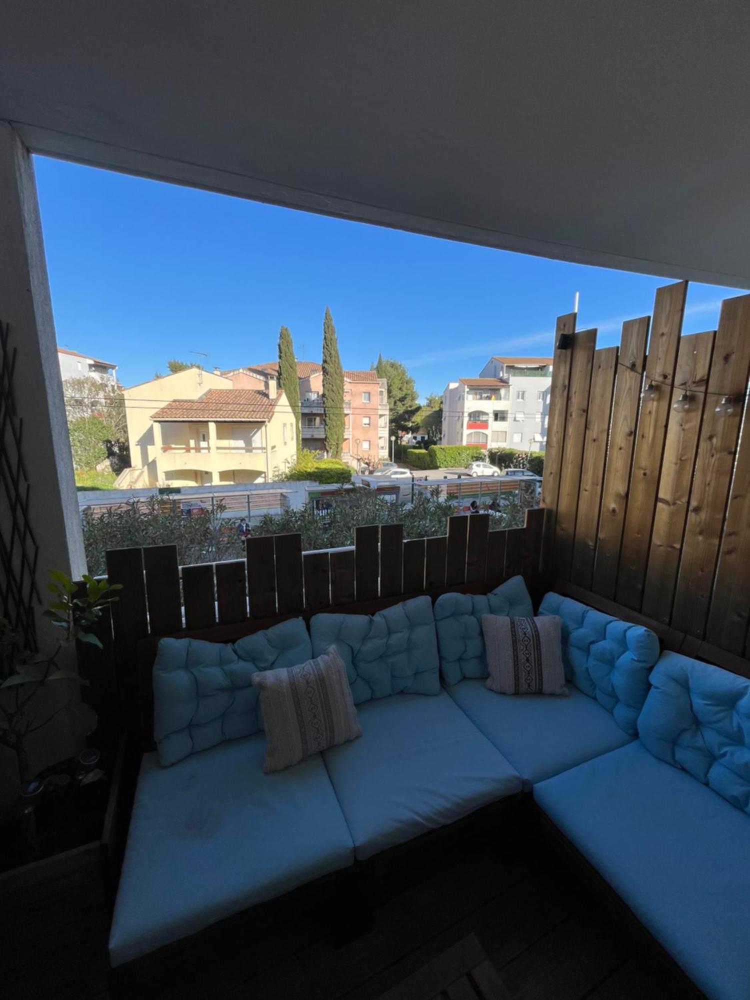 Appartement Joli T2/ Tram/ Clim/ Parking/ Wifi/ Piscine à Montpellier Extérieur photo